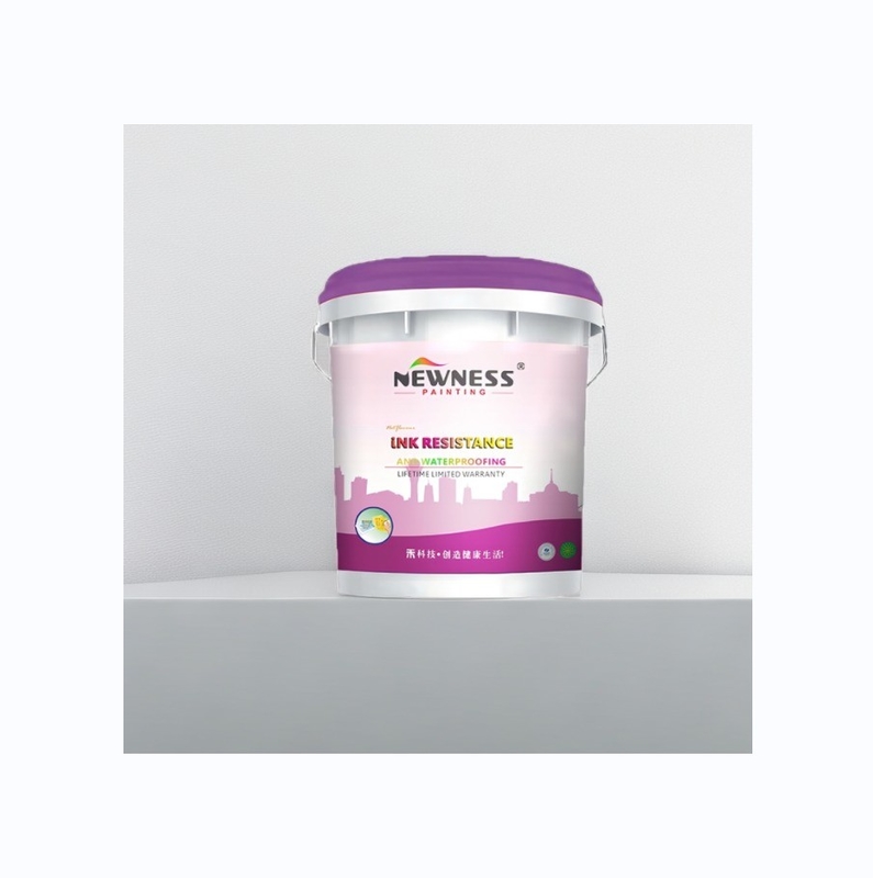 20 kg/BUCKET Tinta de látex branco à base de água para casa Resistência à pintura em revestimento de edifícios