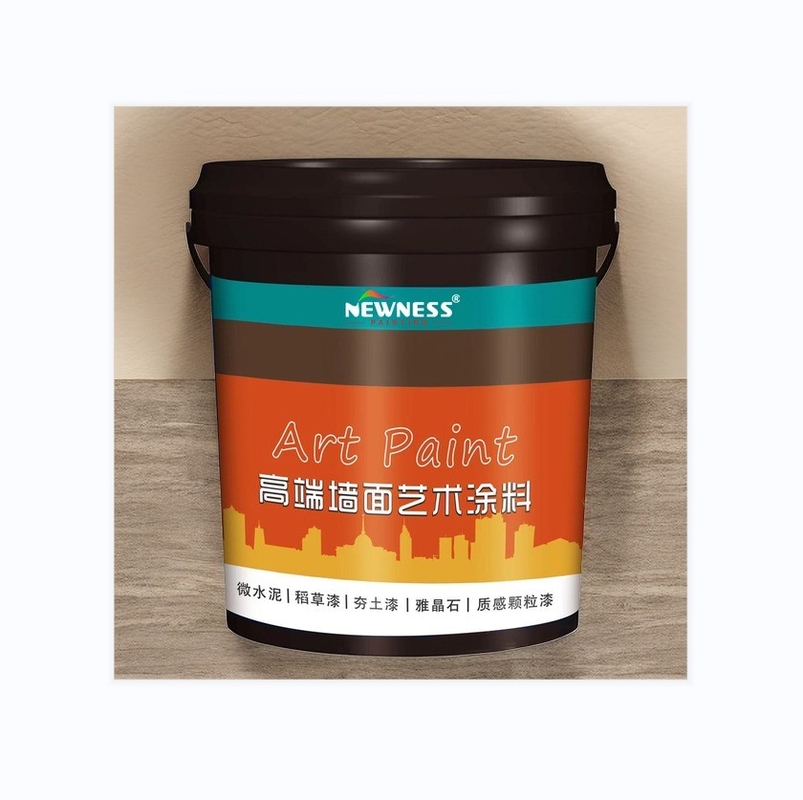 Cores personalizadas Pintura de parede de látex de alto brilho para pintura de parede de interiores de casas