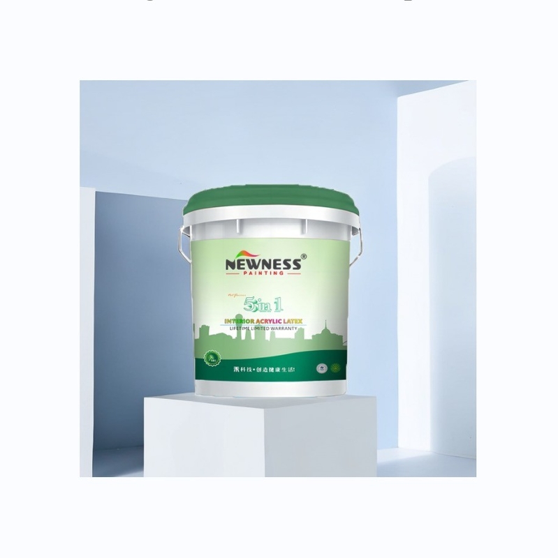 20KG/BUCKET Tinta de látex interior avançada para revestimento de edifícios em Shunde NEWNESS