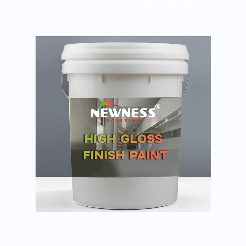 Aplicação de pulverização de componente único de selos brancos por via aquosa para pintura de parede exterior