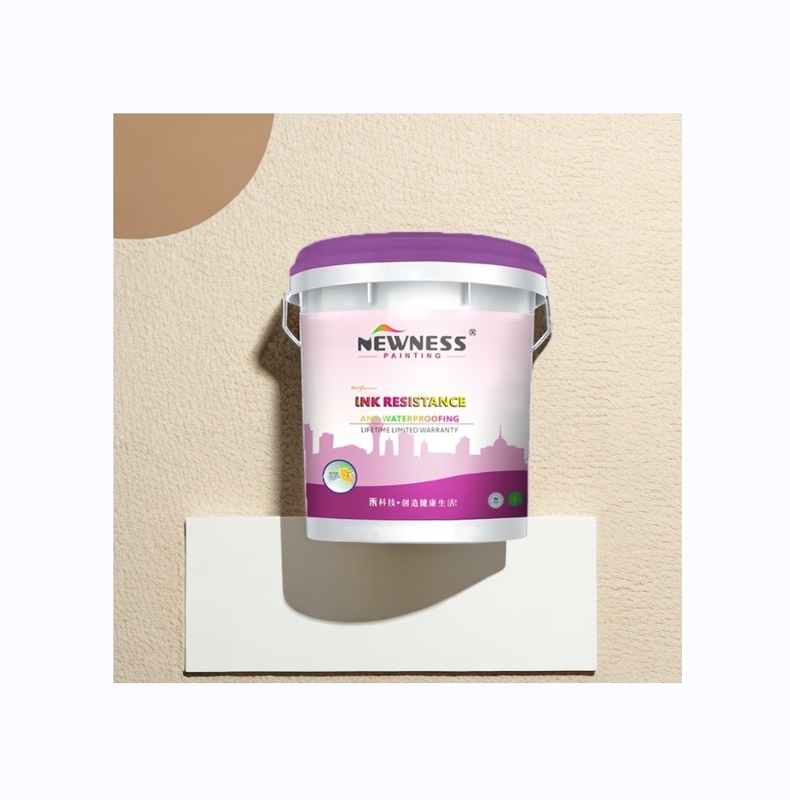 20KG/BUCKET Tinta de parede interna impermeável de secagem rápida para eficiência do revestimento do edifício