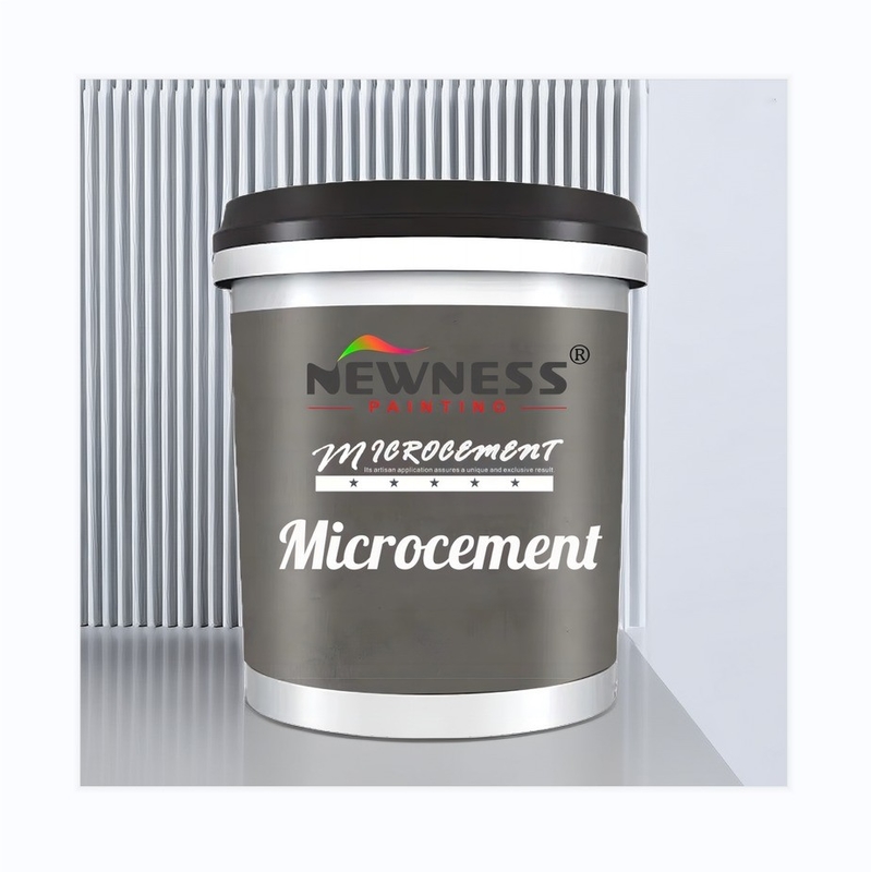 Pintura de parede e piso de micro cimento de alta dureza espessura de 2-3 mm para venda em 2024