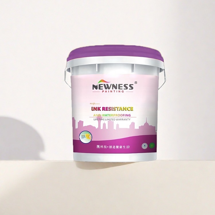 Pásta de cor decorativa à base de água para emulsão pintura de parede edifício tinta de látex amarelo