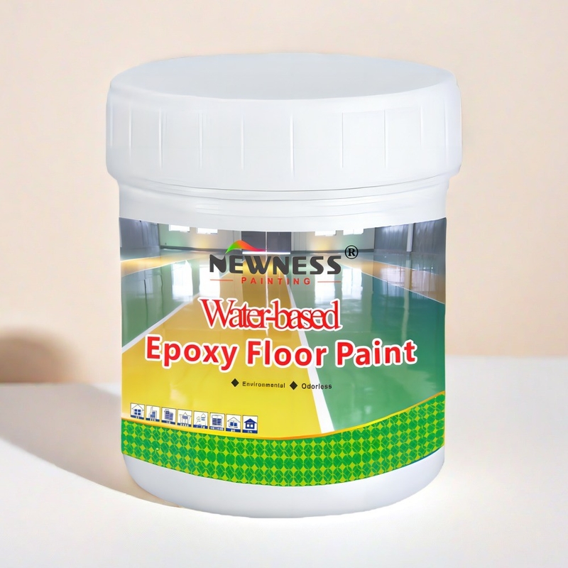 Pintura epoxi auto-nivelante para oficina de química eletrônica anti-corrosão à prova de pó