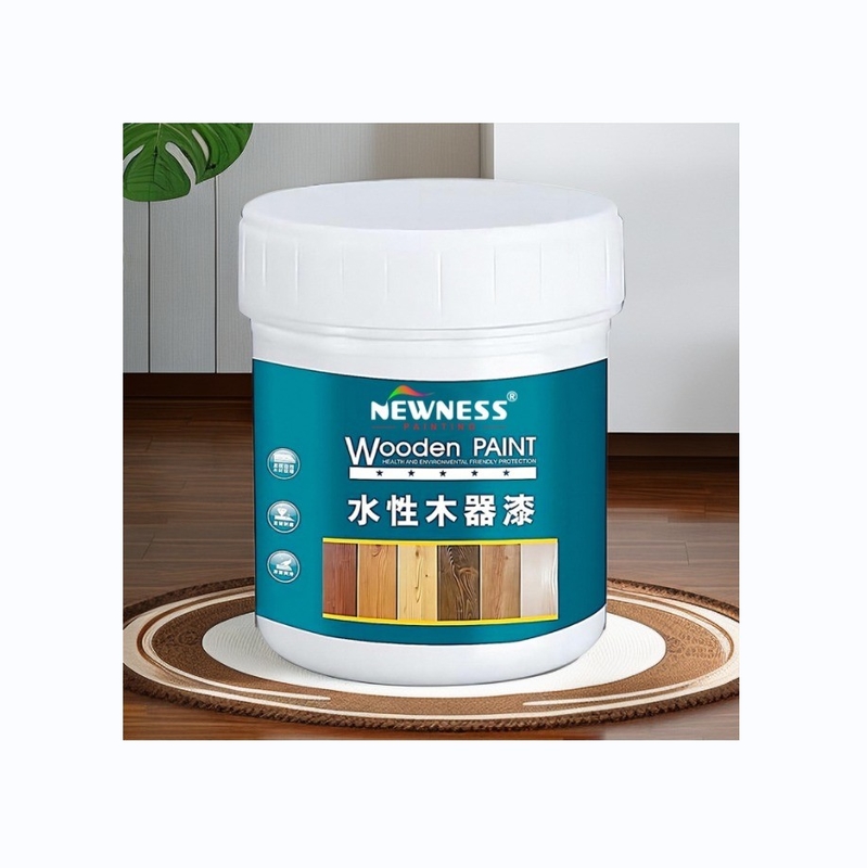 Pintura para vernizes de madeira resistentes aos raios UV com EINECS n.o 202-415-4 e resistente a arranhões leves