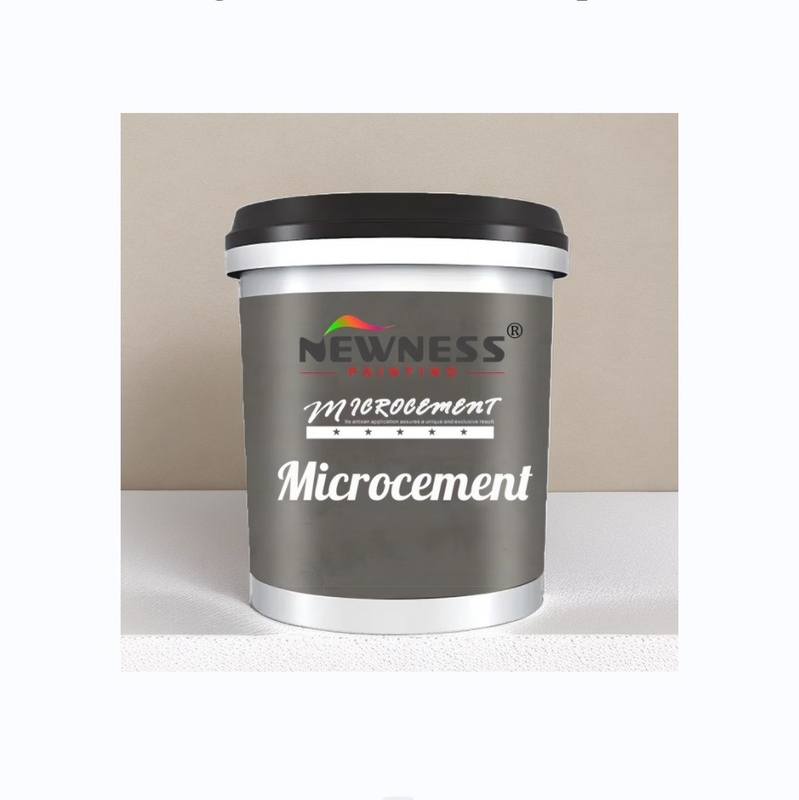 Kit de revestimento de micro cimento de alta cobertura para flexibilidade versátil de 15 metros quadrados