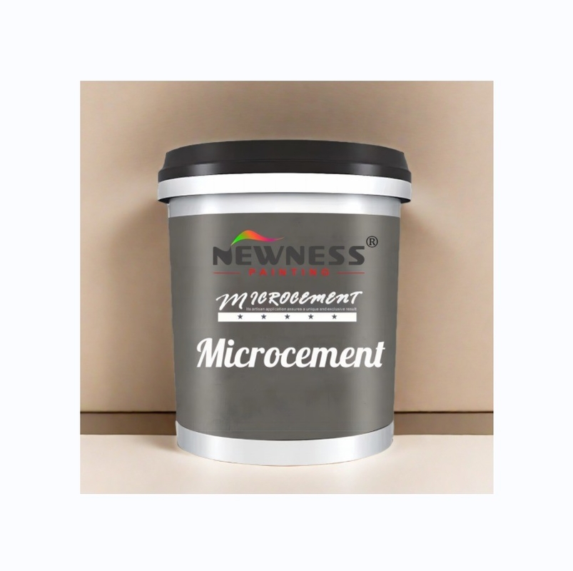 Revestimento de micro-cimento de última geração para pintura de parede interior a base de água para uso doméstico