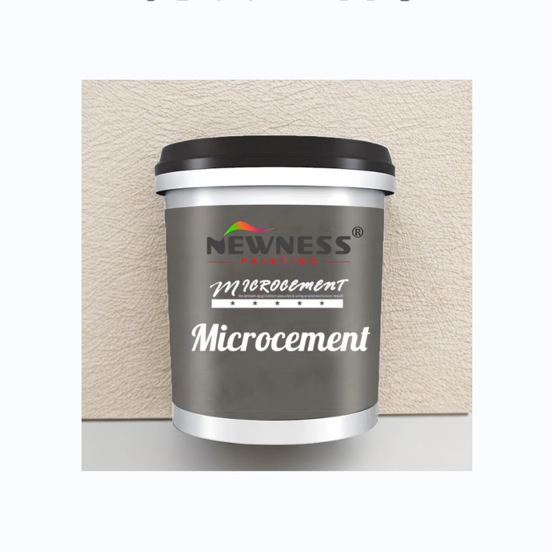 Revestimento de micro-cimento não tóxico e ecologicamente correto em cor brilhante baseada no gráfico de cores