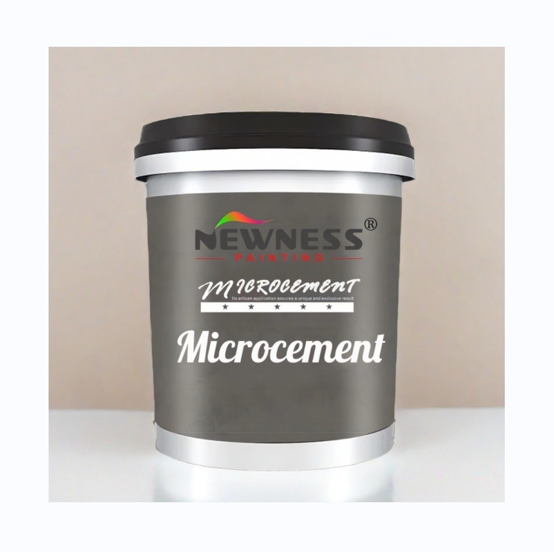 20KG/BUCKET Regulamento francês sobre os VOC Uma pintura de parede de micro-cemento para decoração de interiores
