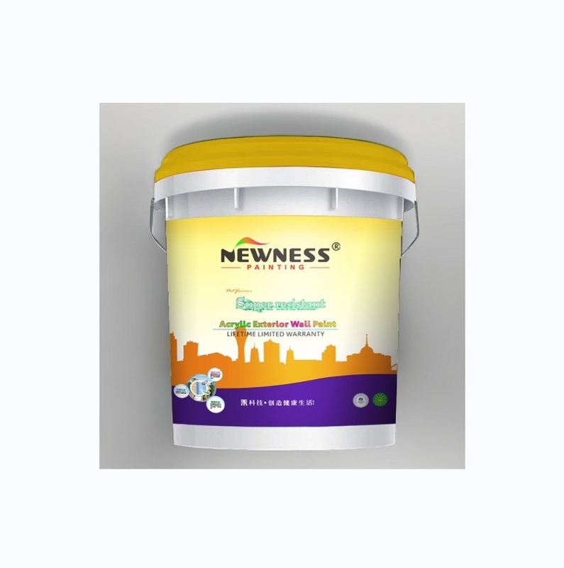 Pintura de látex acrílico exterior de revestimento líquido de estado para construção
