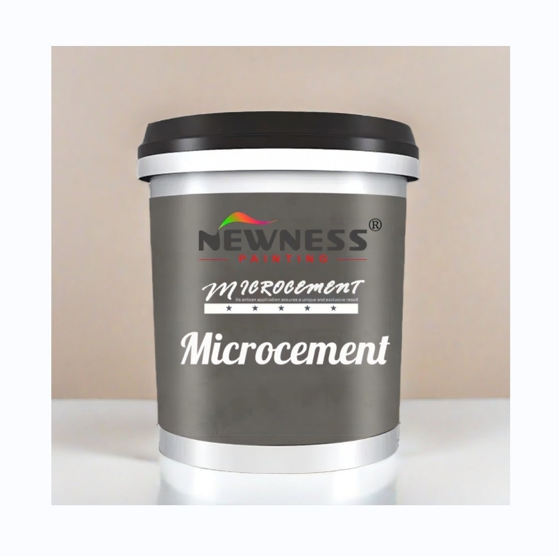 Regulamento francês dos VOCs Uma pintura de parede certificada de micro-cimento para interior e exterior