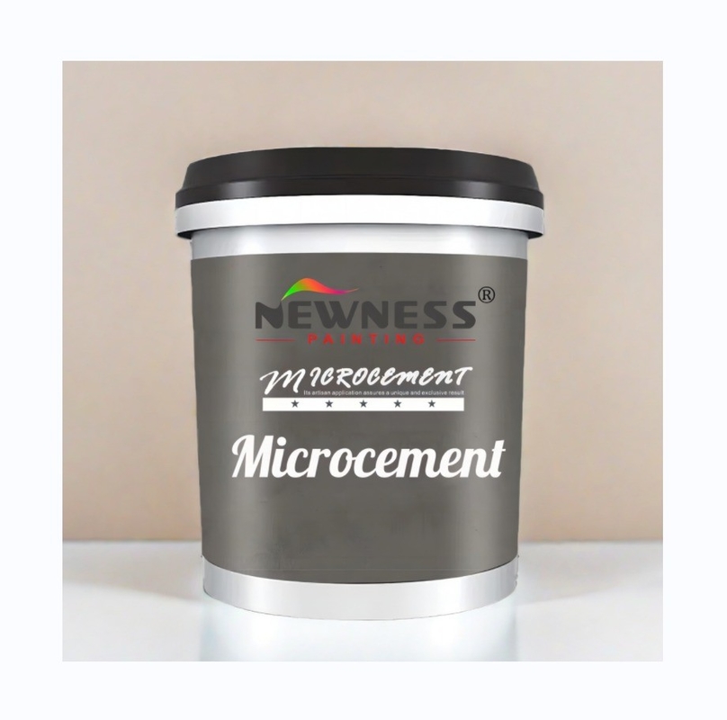 Revestimento de micro-cimento não tóxico, ecológico, de duplos componentes, para decoração exterior e interior