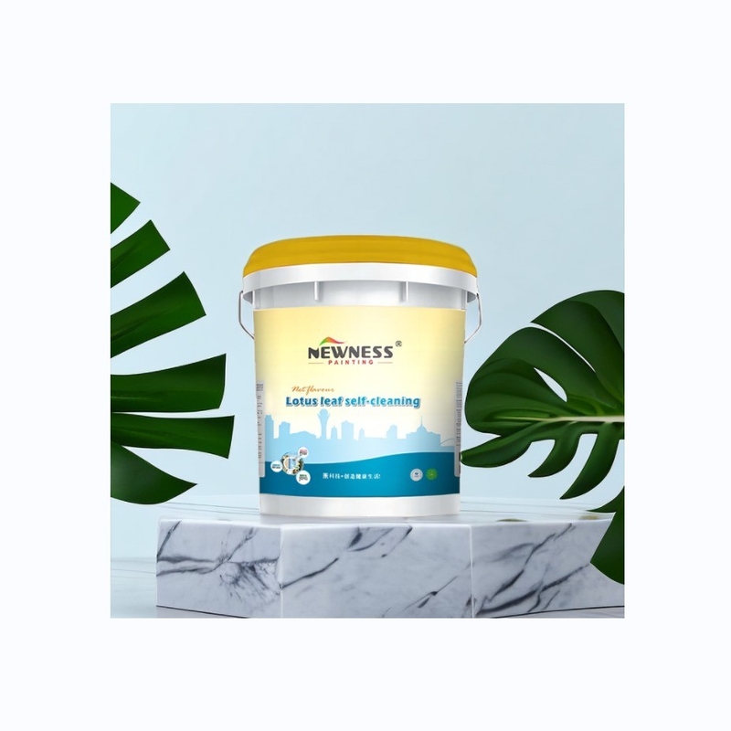 Pintura de parede interior SHUNDE Edifício Pintura de emulsão de látex de mastigação elástica 20KG/BUCKET Volume
