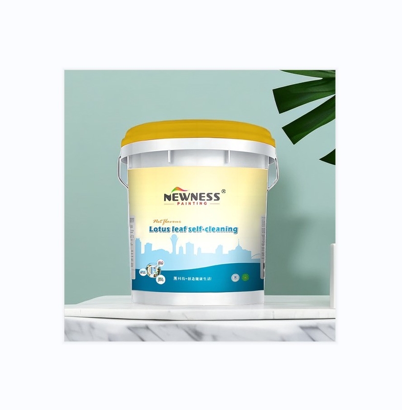 Pintura de látex acrílico puro brilhante avançado para decoração de parede interior e exterior