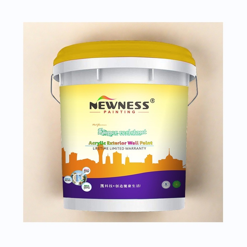 CAS n.o 9003-01-4 Alta resistência a intempéries Tinta emulsão para parede exterior para edifícios