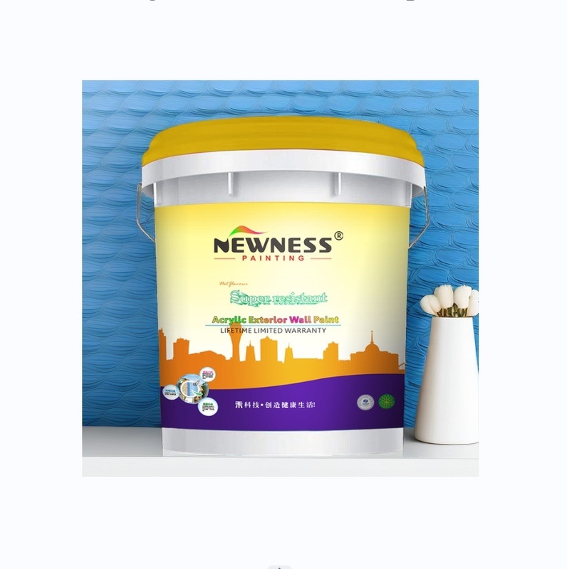 Revestimento de parede decorativo de areia antipoeira para aplicação de escovas e proteção exterior