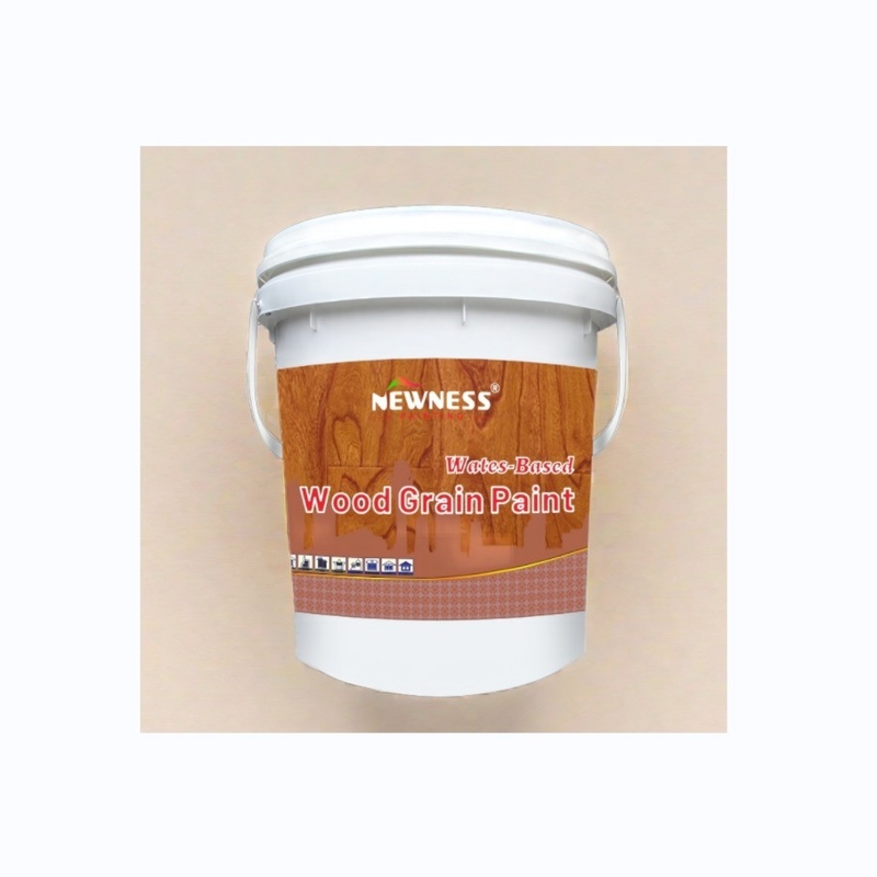 Período de validade de 12 meses Laca de manchas de madeira Cassia Siamea Grain Finish para perfil de alumínio