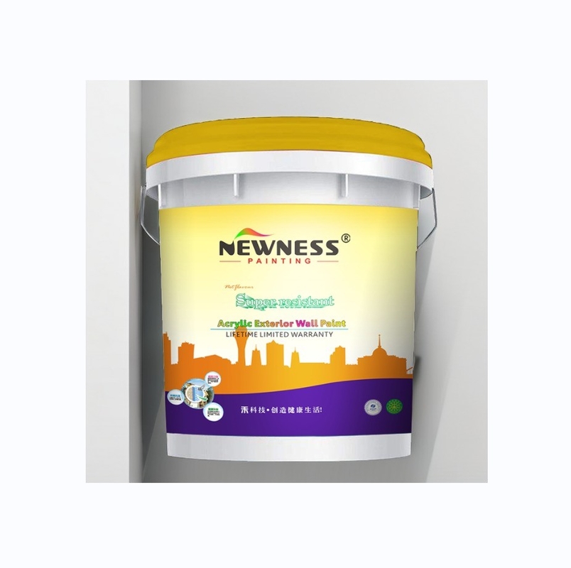 Pintura de látex de parede exterior de casca de ovo com revestimento de edifícios