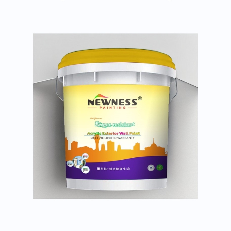 12 Meses Prazo de validade MF Tio2 Parede exterior impermeável Látex Tintas epoxi e primers