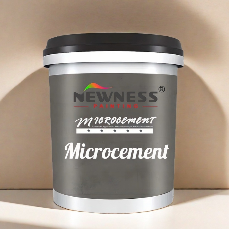 Morandi Colour Revestimento de resina de micro-cimento pronto a misturar Ideal para cobertura de 15 metros quadrados