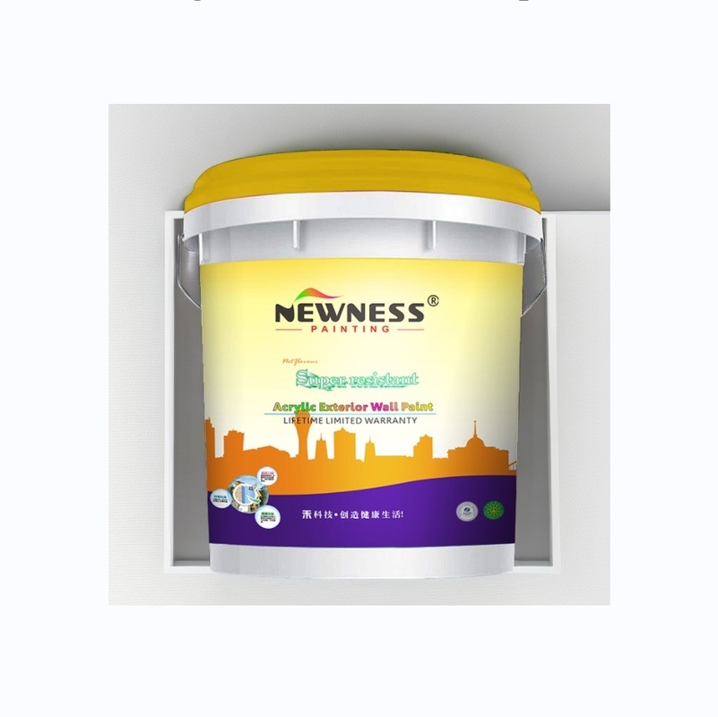 Pintura de látex acrílico puro de qualidade profissional para decoração de paredes interiores e exteriores