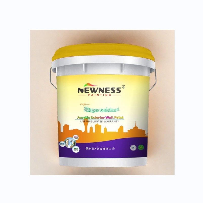 20 kg/BUCKET Tinta de parede de revestimento externo de látex para interiores decorados em laca
