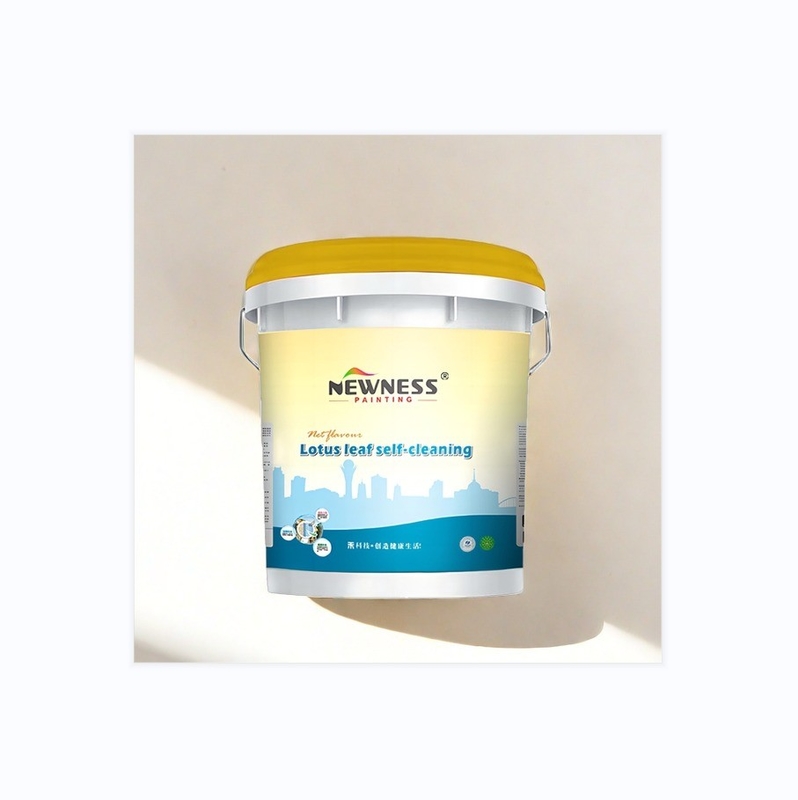 Pintura de látex acrílico de satinado ou acabamento brilhante para superfícies interiores e exteriores