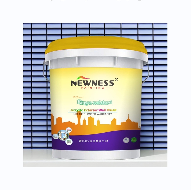 202-415-4 EINECS n.o Tinta de impermeabilização elastomérica de alta adesão para paredes exteriores