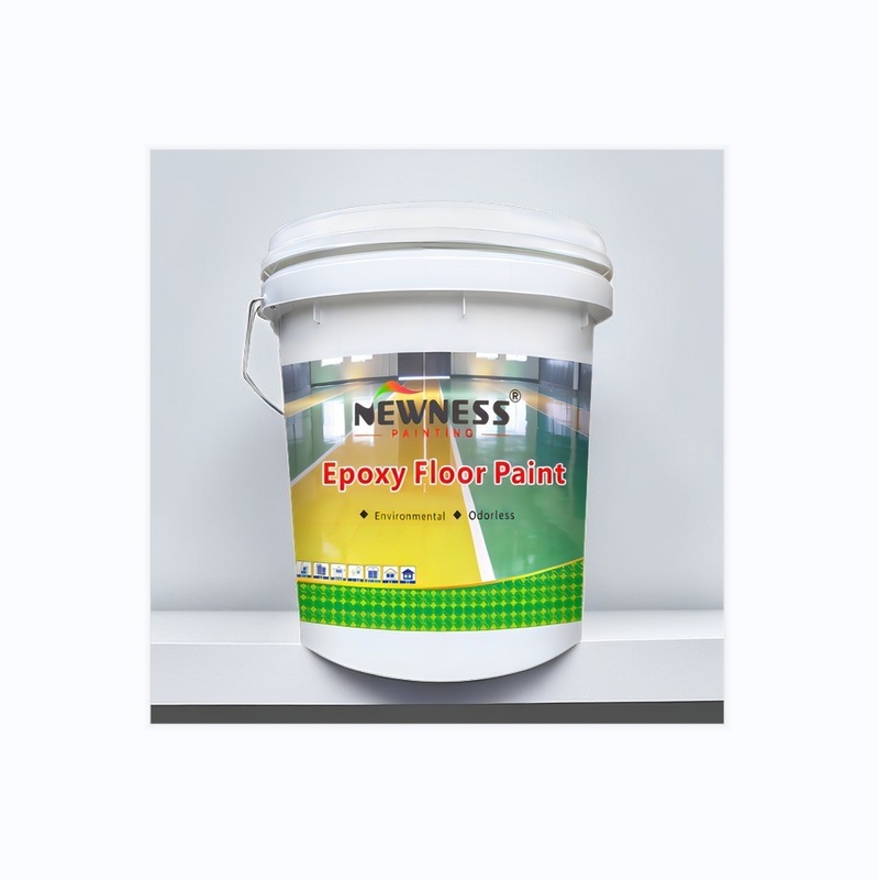 20KG/Bucket Stone Hard Epoxy Flooring Tools Tinta líquida de resina epoxi para hospital