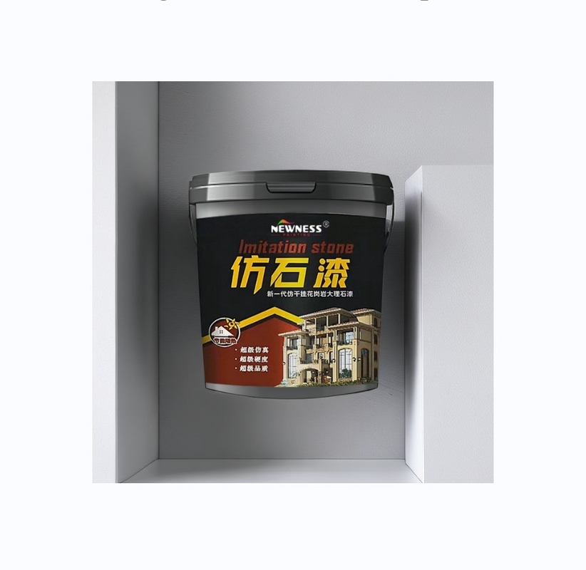 CAS n.o 79-10-7 Pintura de borracha de granito resistente ao mofo alcalino 20 kg/BUCKET