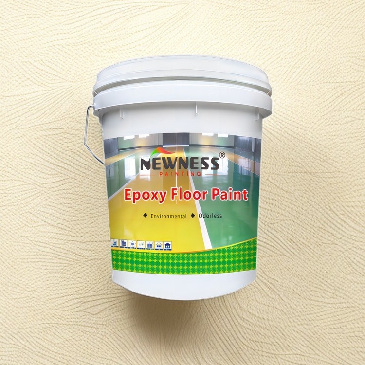 Pintura de piso epoxi resistente a produtos químicos com piso cristalino de desempenho superior