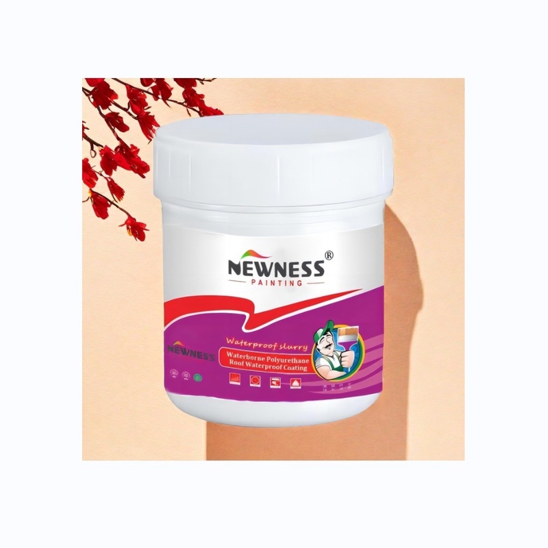 20KG/BUCKET Pincel aplicado Liquid White Color Waterproofing Wall Coating para telhado exposto