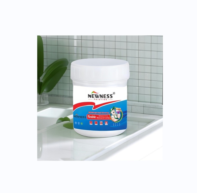 Telhado acrílico de aço de cor transparente e transparente revestimento impermeável para banheiro MF Tio2