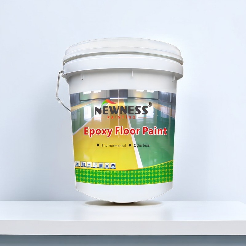 Revestimento de piso epoxi à base de água em base de cor no gráfico de cores para garagem industrial