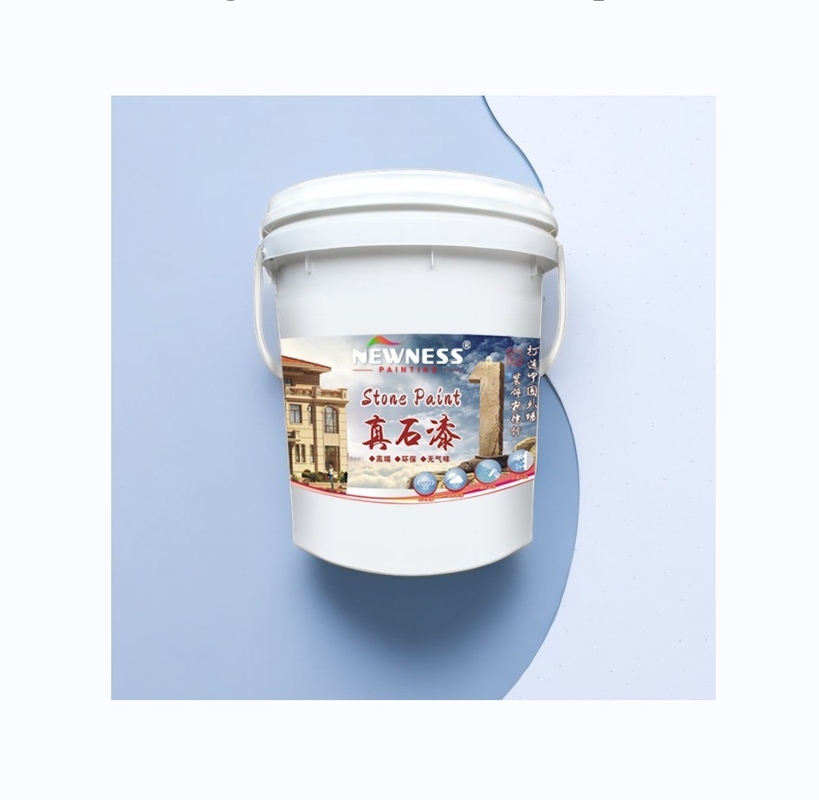 Consumo teórico de tinta 0,25-0,35 m2/KG Alta adesão de pintura de parede exterior de pedra