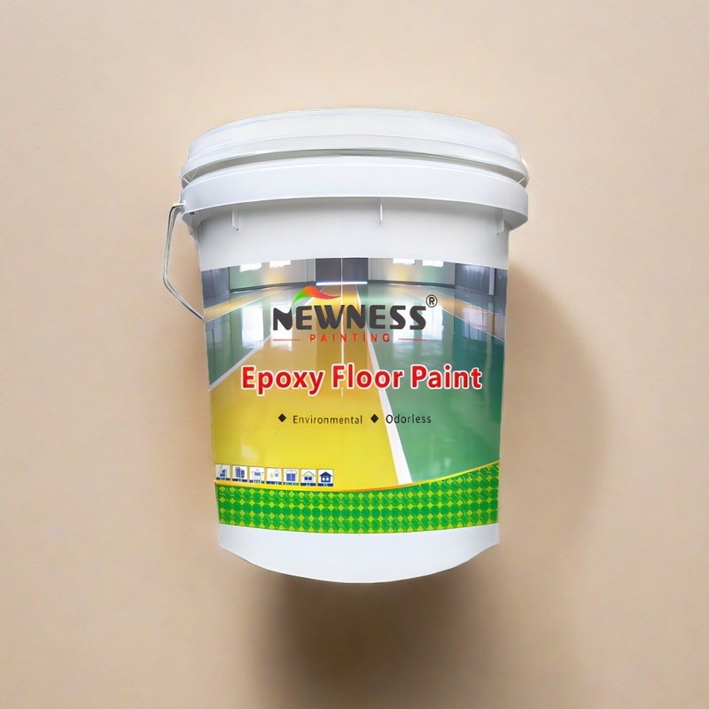Método de aplicação Material de escova Epoxi Pintura de revestimento de piso para piso antiestático