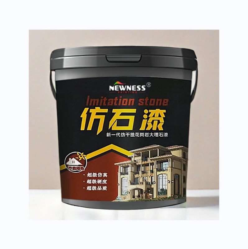 Pintura de pedra de granito efeito pintura para decoração de parede exterior perfeito para projetos de bricolage