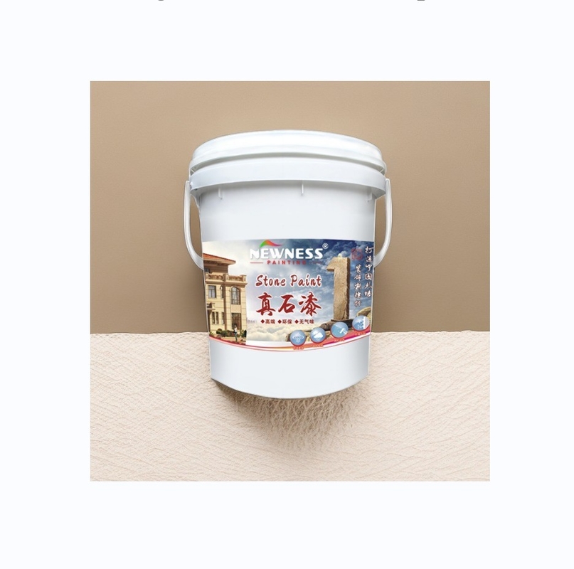Materiais primários acrílicos Pintura exterior de pedra água-em-água para resistência ao tempo