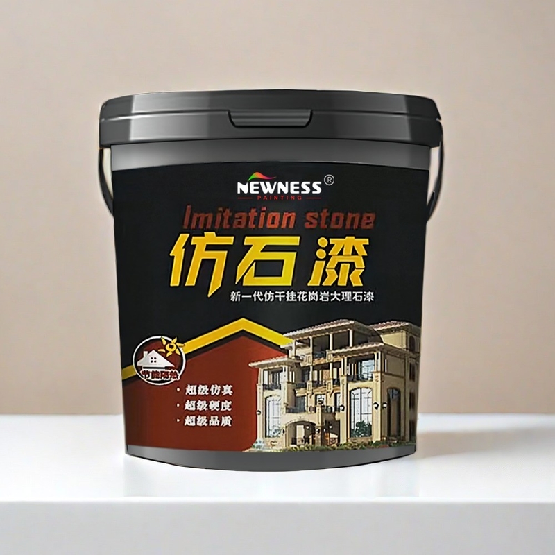 Pintura de granito acrílico para parede exterior de granito melhora o apelo da beirada da sua casa