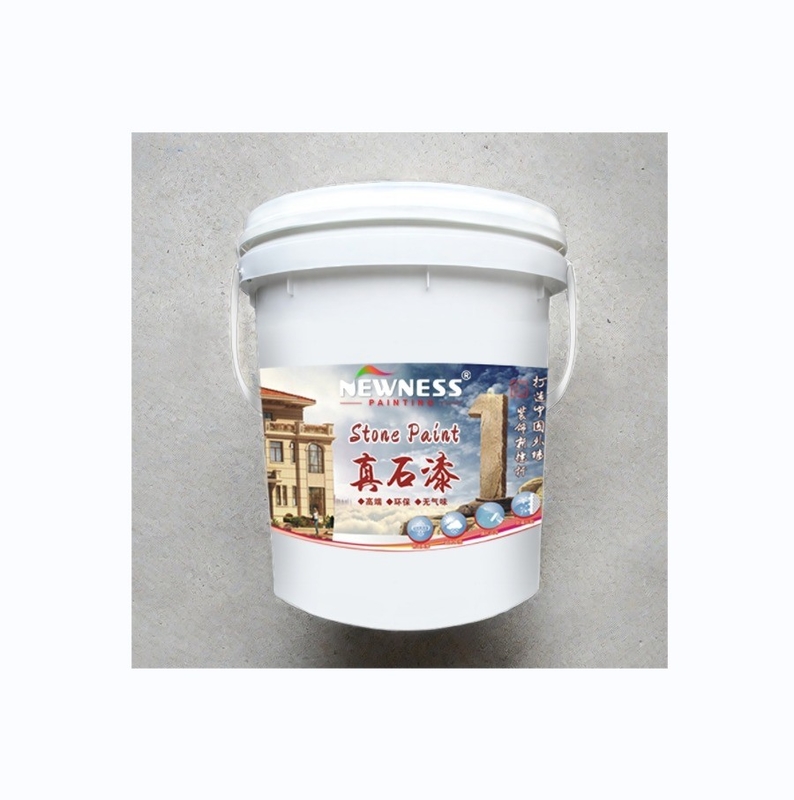 Obtenha a pintura de textura de pedra perfeita para seu revestimento exterior fácil de granito