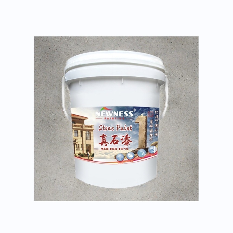 Método de aplicação de pulverização Tinta acrílica para pintura de textura de parede exterior Seque em 2 horas